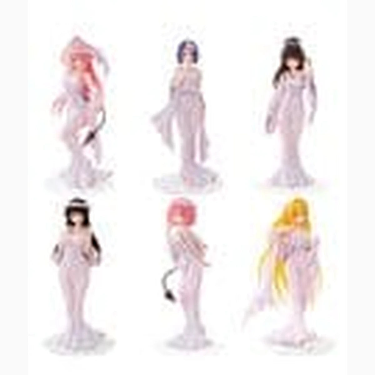 To Love-Ru Darkness figurine Set CHILLfigg 15th: Goddess Dress Ver. 16 cm Collection Blind Box (6) - Image 2