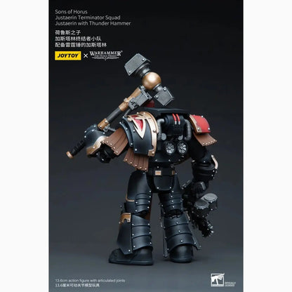 Warhammer The Horus Heresy figurine 1/18 Sons of Horus Justaerin Terminator Squad Justaerin with Thunder Hammer 12 cm - Image 5