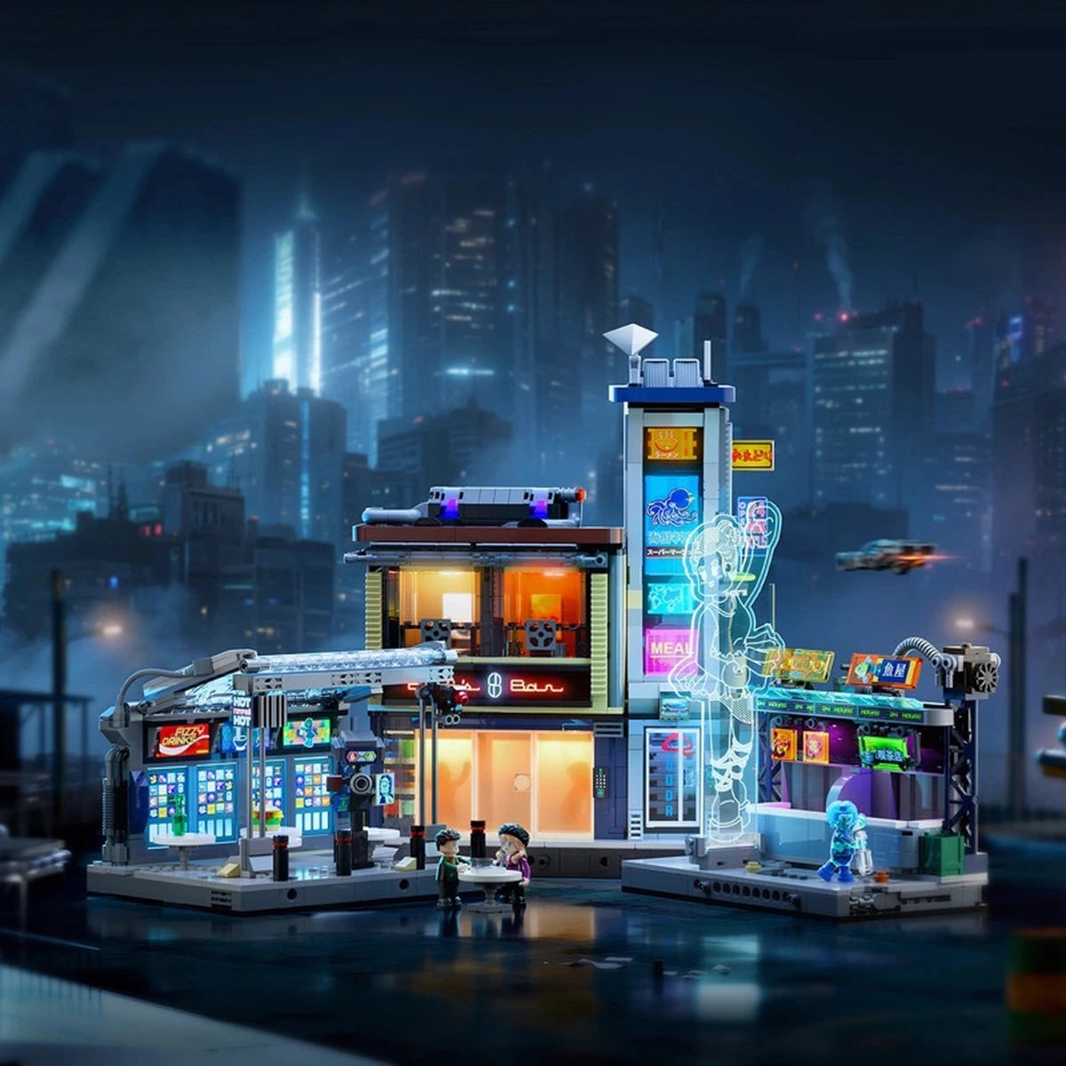 Lumibricks Blade Runner 23004 Street Market - Image 3