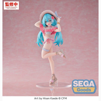Character Vocal Series 01: Hatsune Miku Luminasta figurine PVC Conceptual Series Vol.1 Tropical Ver. 21 cm - Image 1