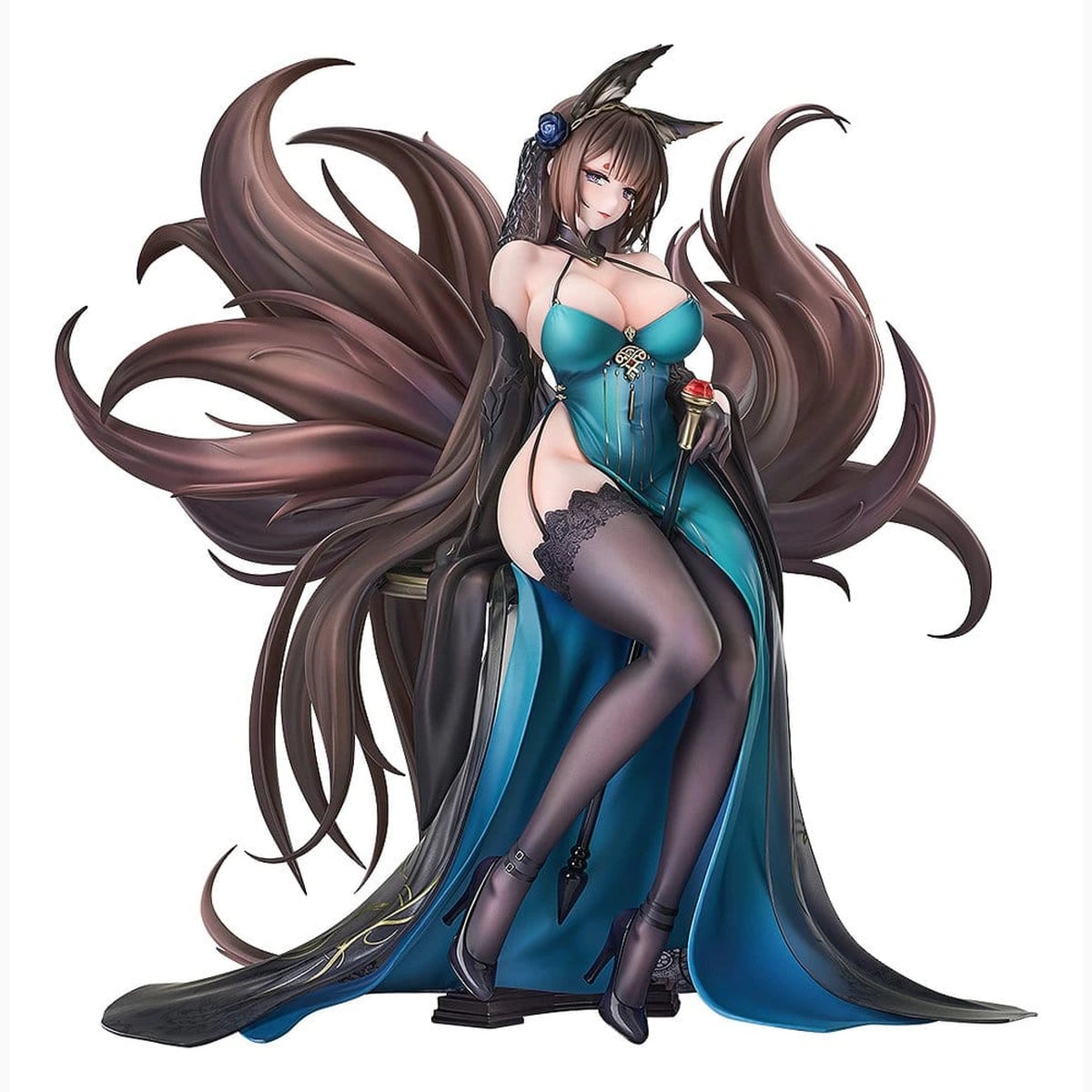Azur Lane statuette PVC 1/7 Amagi: Throne of Fallen Petals Ver. 27 cm - Image 1