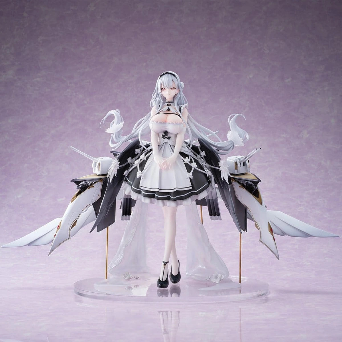Azur Lane figurine PVC 1/6 Shira Heavy Armament Ver. 26 cm - Image 3