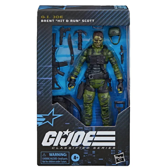 G.I. Joe Brent "Hit & Run" Scott  Classified Series figurine 15cm hasbro