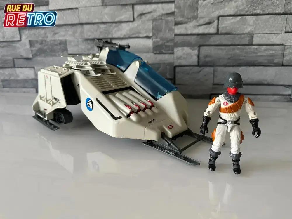 G.I JOE Cobra Wolf et Figurine Ice Viper RUE DU RETRO