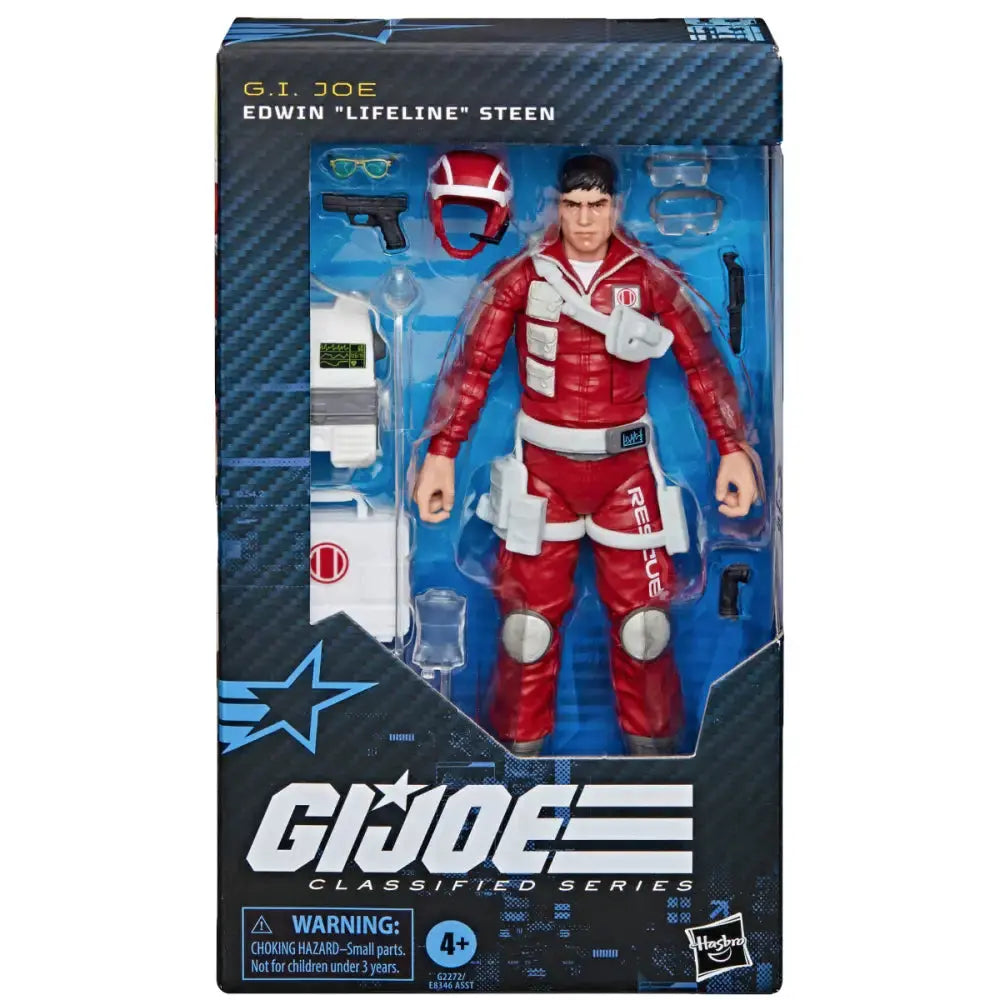 G.I. Joe Edwin "Lifeline" Steen Classified Series figurine Edwin 15cm Hasbro