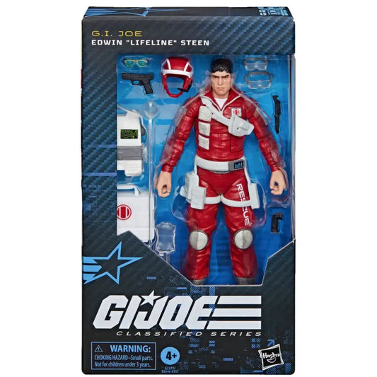 G.I. Joe Edwin "Lifeline" Steen Classified Series figurine Edwin 15cm Hasbro