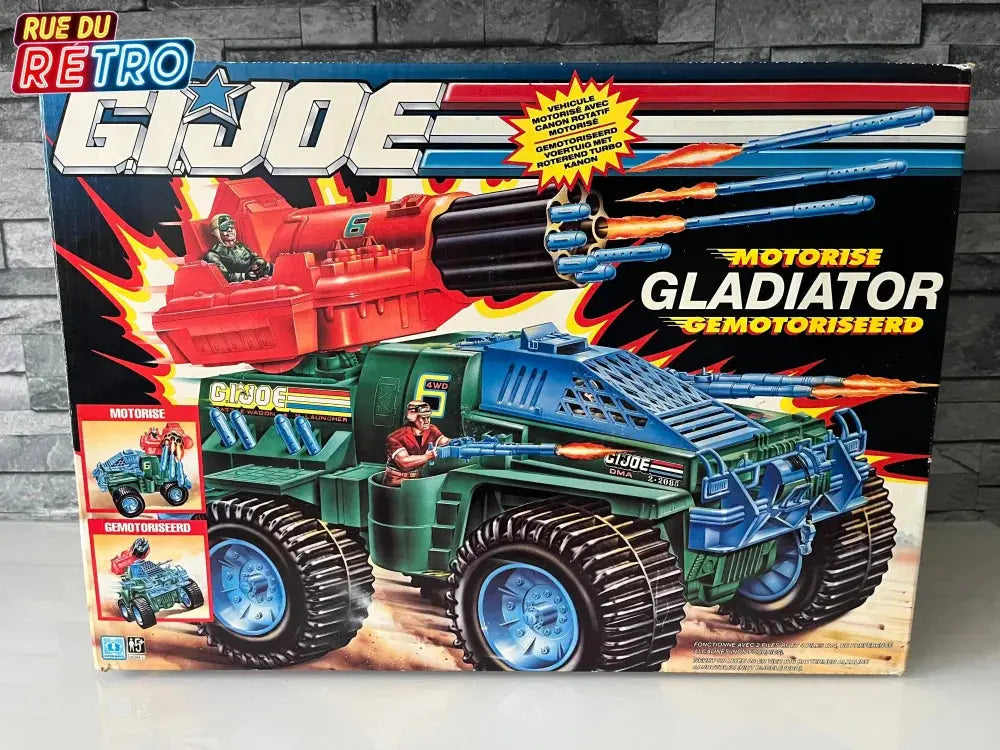 G.I Joe Gladiator Motorisé - Véhicule pour Figurines
