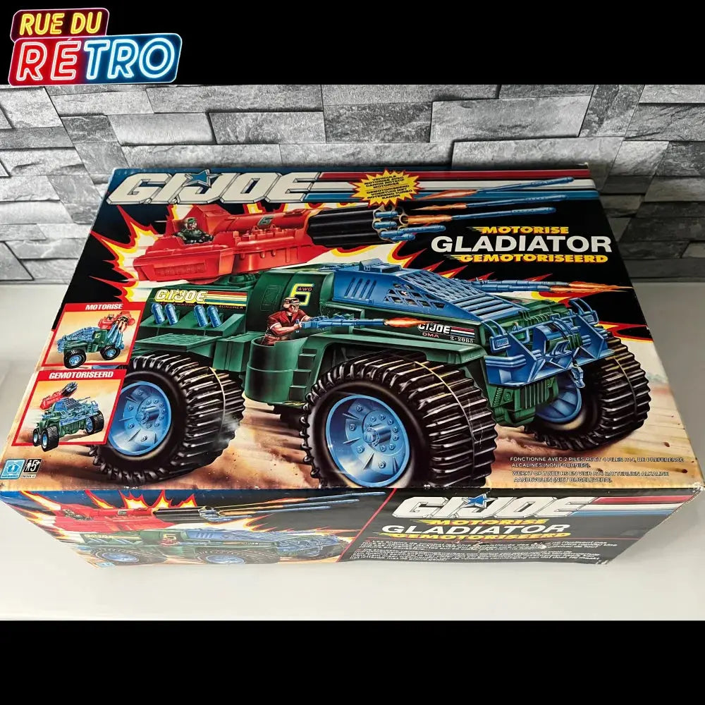 G.I Joe Gladiator Motorisé - Véhicule pour Figurines
