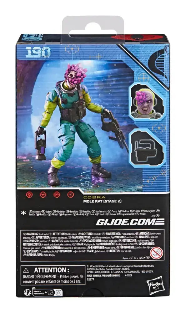G.I. Joe Mole Rat Classified Series figurine (Stage 2) 15cm Hasbro