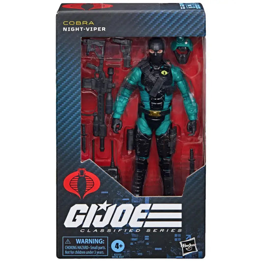 G.I. Joe Night-Viper Classified Series figurine 15cm Hasbro