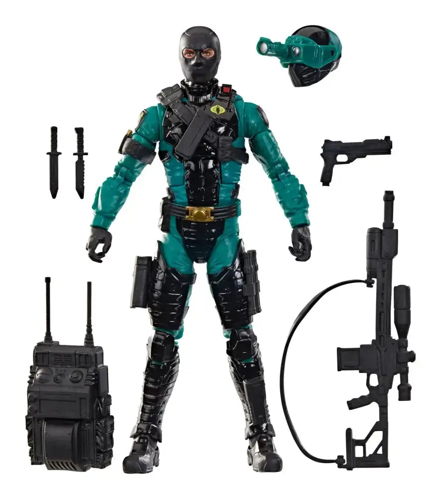 G.I. Joe Night-Viper Classified Series figurine 15cm Hasbro