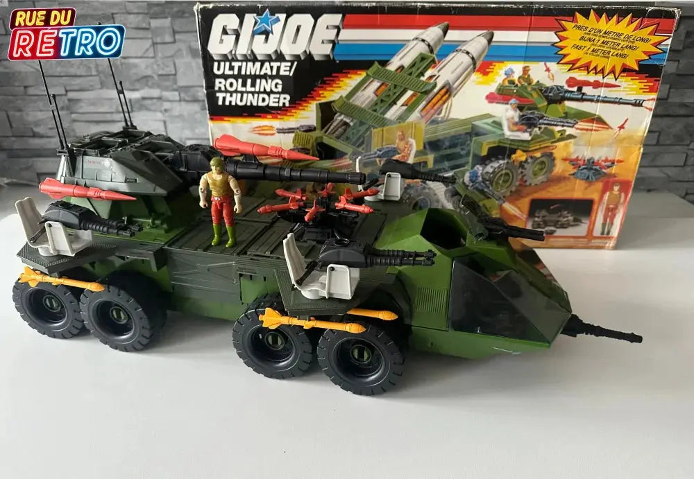 G.I Joe Rolling Thunder Ultimate - Véhicule pour Figurines