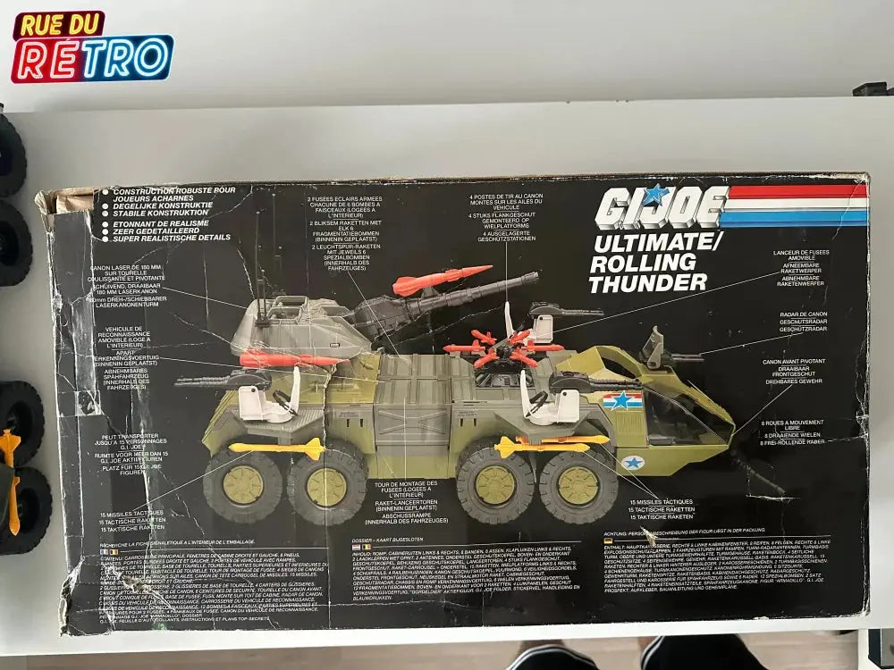 G.I Joe Rolling Thunder Ultimate - Véhicule pour Figurines