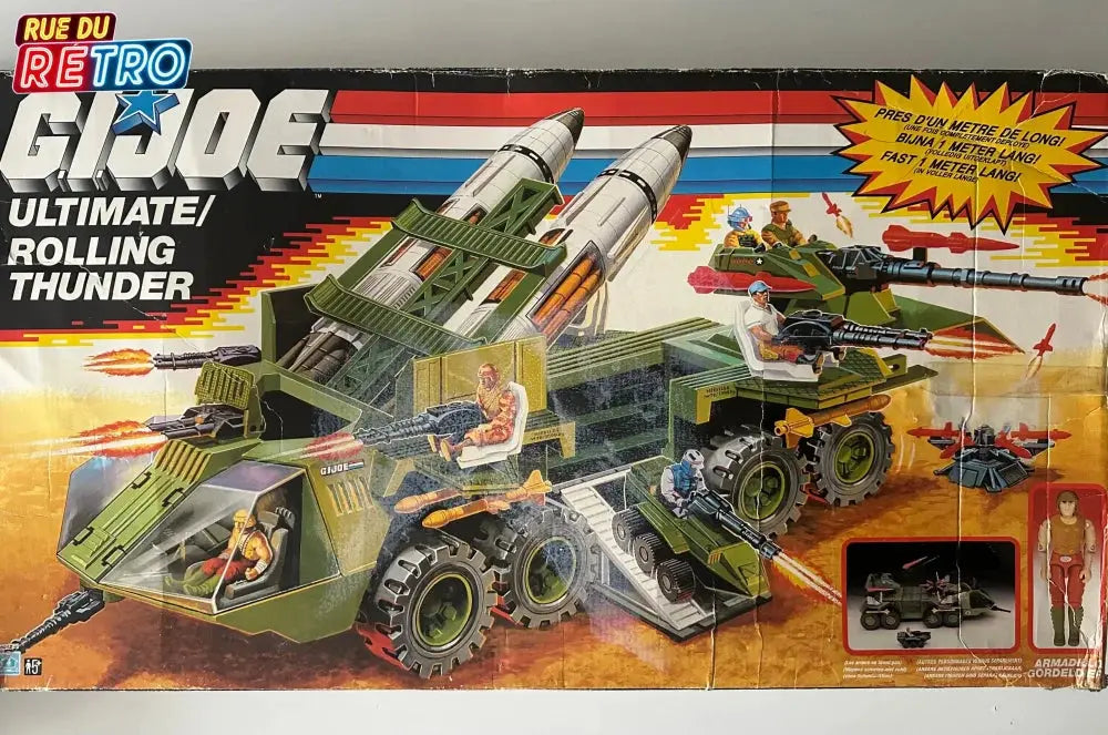 G.I Joe Rolling Thunder Ultimate - Véhicule pour Figurines