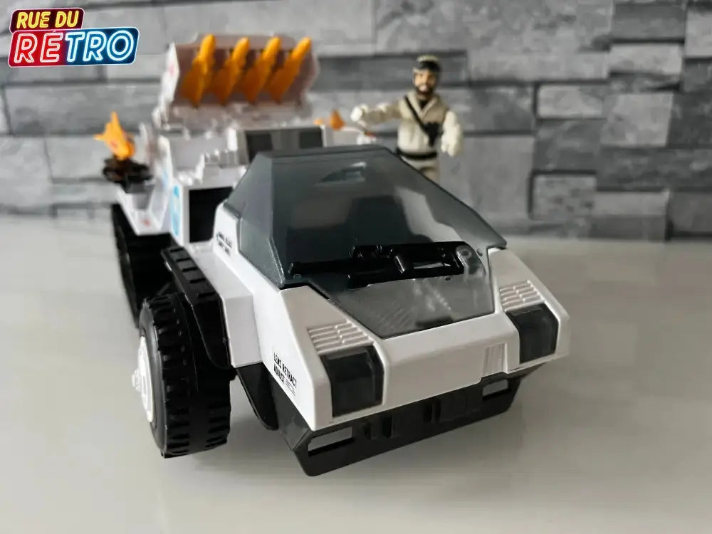 G.I JOE SNOW CAT + FROSBITE 1985 Heros Sans Frontières Boîte FR Figurine et Véhicule pour Figurines
