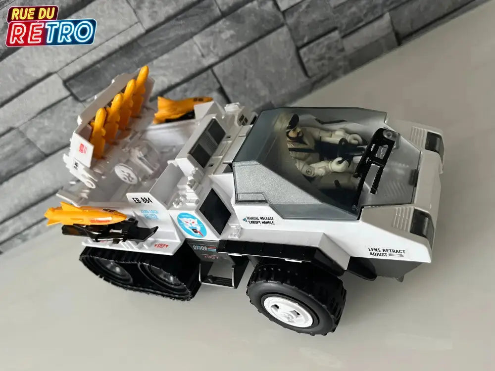 G.I JOE SNOW CAT + FROSBITE 1985 Heros Sans Frontières Boîte FR Figurine et Véhicule pour Figurines