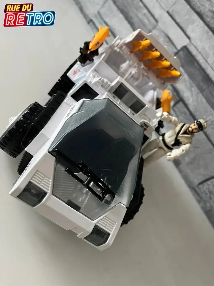 G.I JOE SNOW CAT + FROSBITE 1985 Heros Sans Frontières Boîte FR Figurine et Véhicule pour Figurines