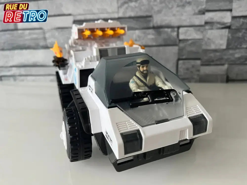 G.I JOE SNOW CAT + FROSBITE 1985 Heros Sans Frontières Boîte FR Figurine et Véhicule pour Figurines