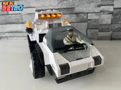 G.I JOE SNOW CAT + FROSBITE 1985 Heros Sans Frontières Boîte FR Figurine et Véhicule pour Figurines
