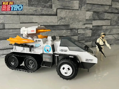 G.I JOE SNOW CAT + FROSBITE 1985 Heros Sans Frontières Boîte FR Figurine et Véhicule pour Figurines
