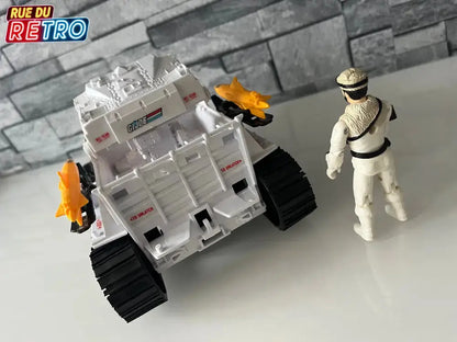 G.I JOE SNOW CAT + FROSBITE 1985 Heros Sans Frontières Boîte FR Figurine et Véhicule pour Figurines