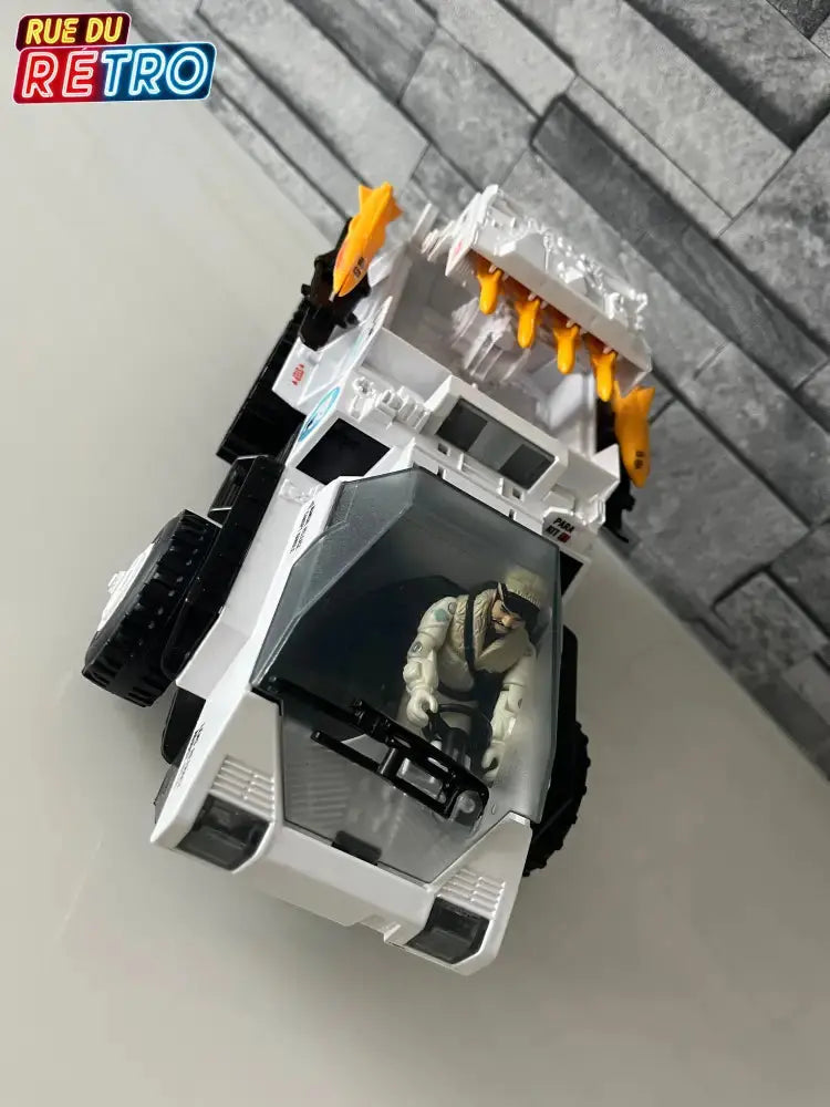 G.I JOE SNOW CAT + FROSBITE 1985 Heros Sans Frontières Boîte FR Figurine et Véhicule pour Figurines