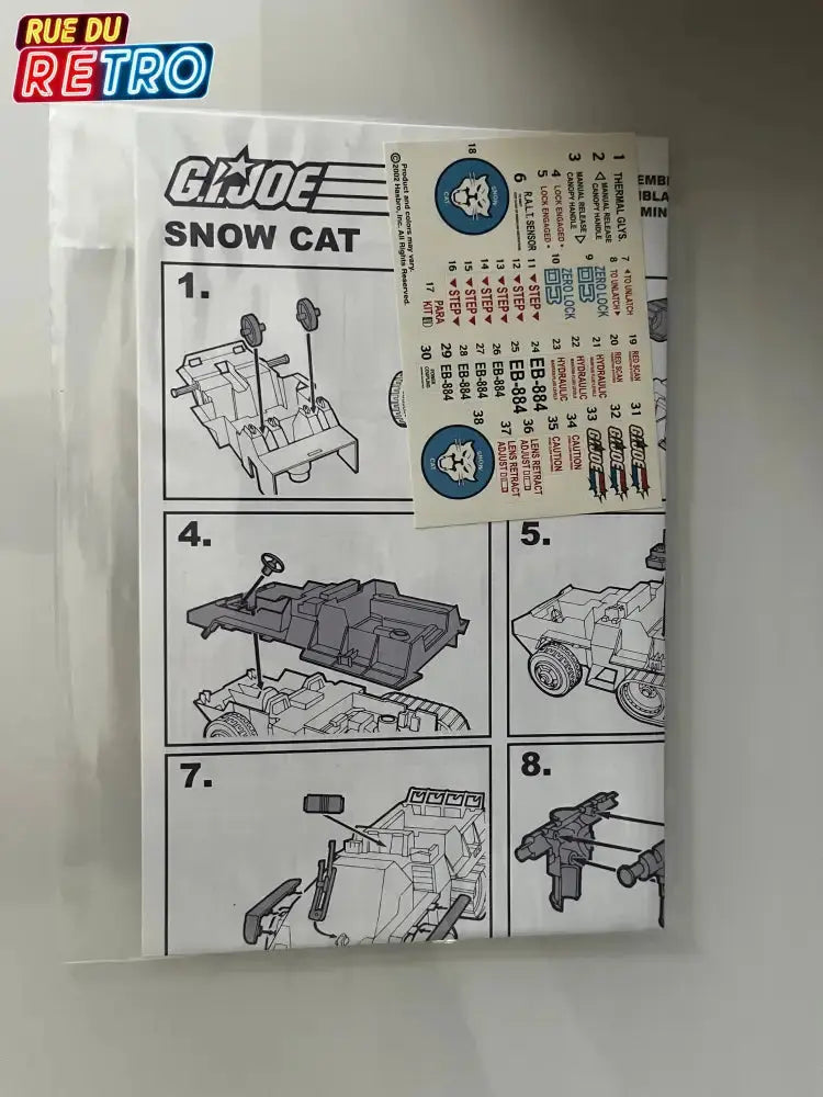 G.I JOE SNOWCAT Vs COBRA + Frosbite TR Exclusive Hasbro