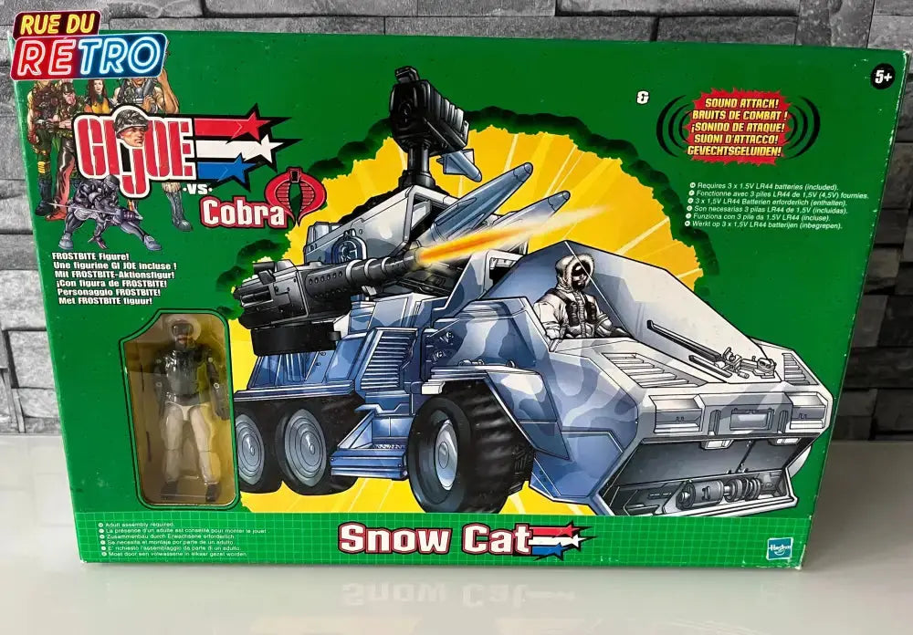 G.I JOE SNOWCAT Vs COBRA + Frosbite TR Exclusive Hasbro