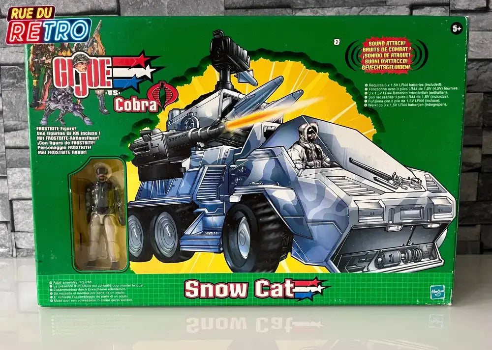 G.I JOE SNOWCAT Vs COBRA + Frosbite TR Exclusive Hasbro