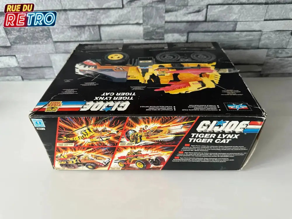 G.I JOE TIGER LYNX - TIGER CAT + FROSBITE Bôite EU Hasbro