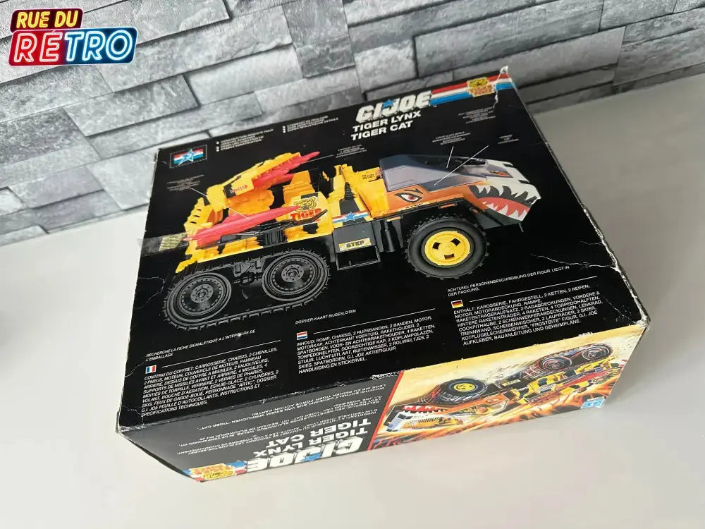 G.I JOE TIGER LYNX - TIGER CAT + FROSBITE Bôite EU Hasbro