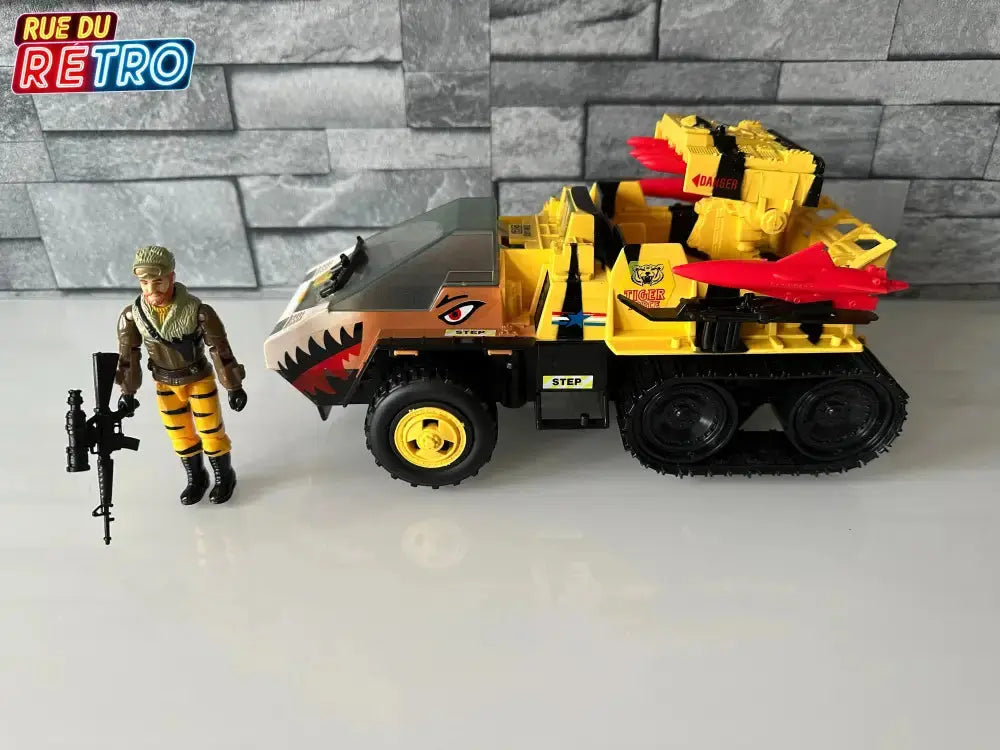 G.I JOE TIGER LYNX - TIGER CAT + FROSBITE Bôite EU Hasbro