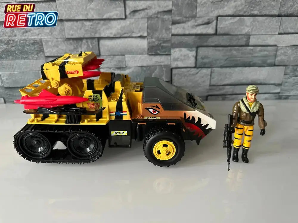 G.I JOE TIGER LYNX - TIGER CAT + FROSBITE Bôite EU Hasbro