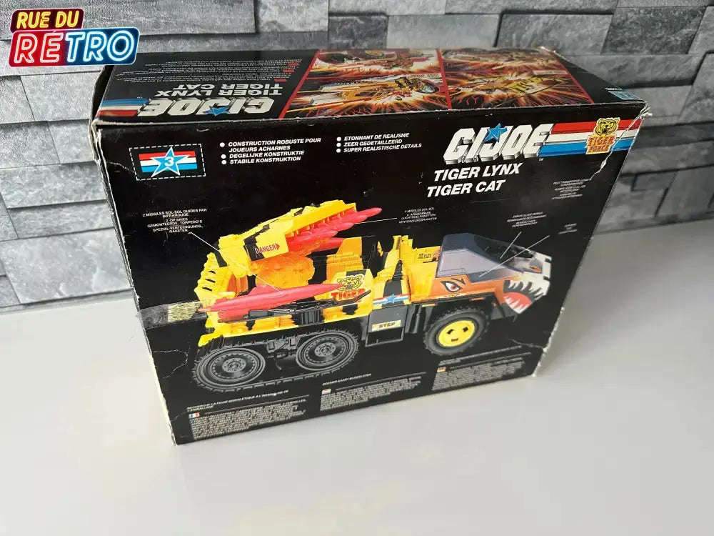 G.I JOE TIGER LYNX - TIGER CAT + FROSBITE Bôite EU Hasbro