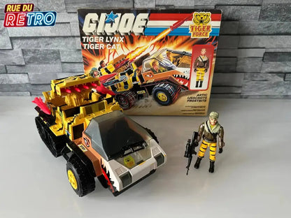 G.I JOE TIGER LYNX - TIGER CAT + FROSBITE Bôite EU Hasbro
