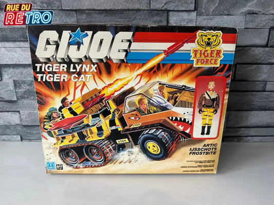 G.I JOE TIGER LYNX - TIGER CAT + FROSBITE Bôite EU Hasbro