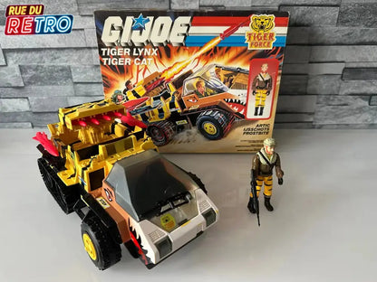 G.I JOE TIGER LYNX - TIGER CAT + FROSBITE Bôite EU Hasbro