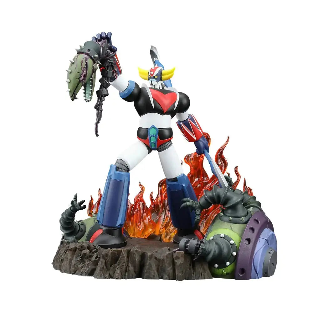 Goldorak Grendizer statuette PVC Scene Selection 01 a cry of Victory 14cm Plex