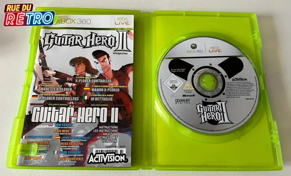 Guitar Hero II / Xbox 360 Jeux accessoires consoles