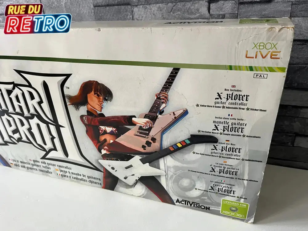Guitar Hero II / Xbox 360 Jeux accessoires consoles
