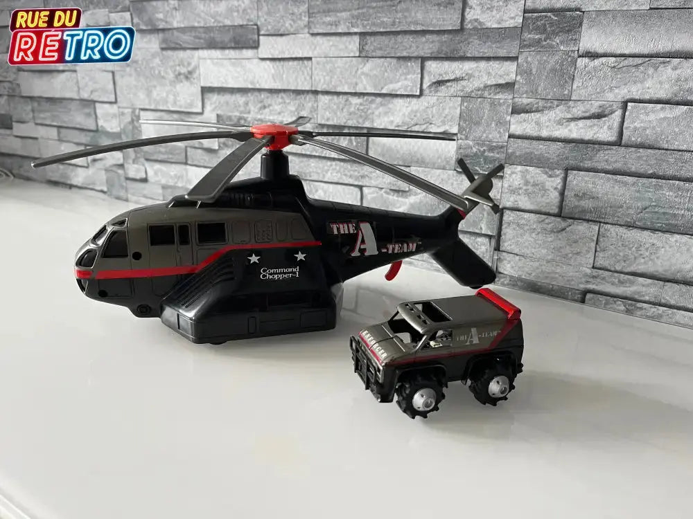 Hélicoptère L’Agence Tout Risques The A-Team Rue Du Retro