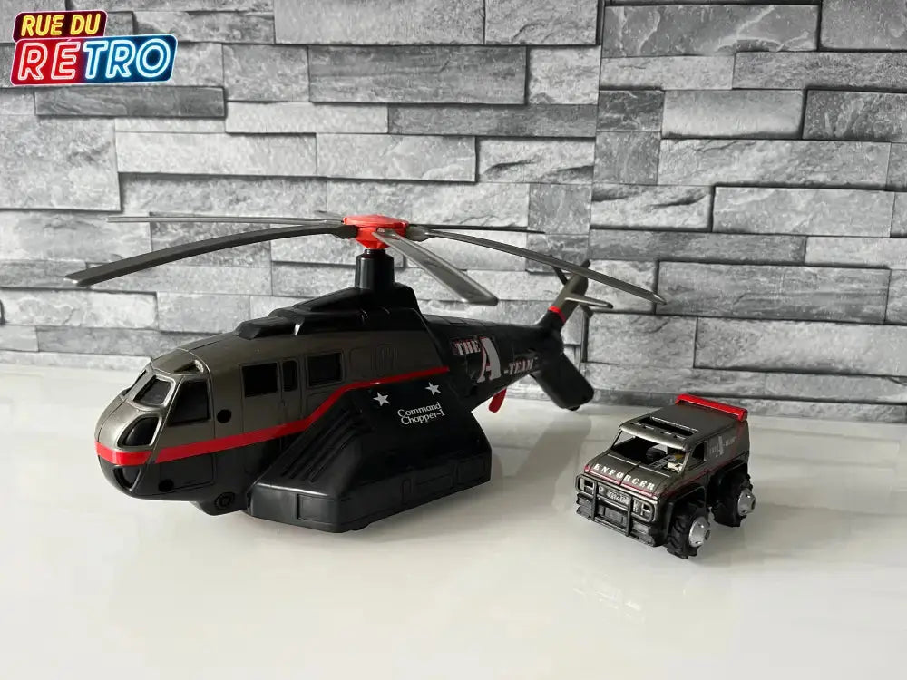 Hélicoptère L’Agence Tout Risques The A-Team Rue Du Retro