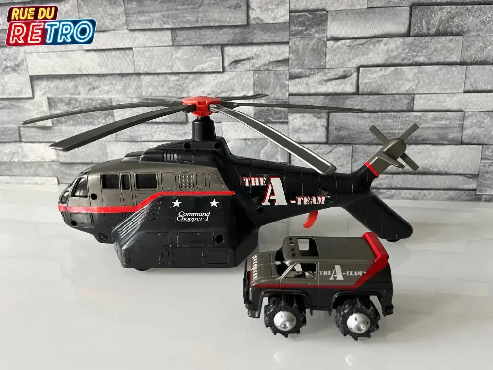 Hélicoptère L’Agence Tout Risques The A-Team Rue Du Retro