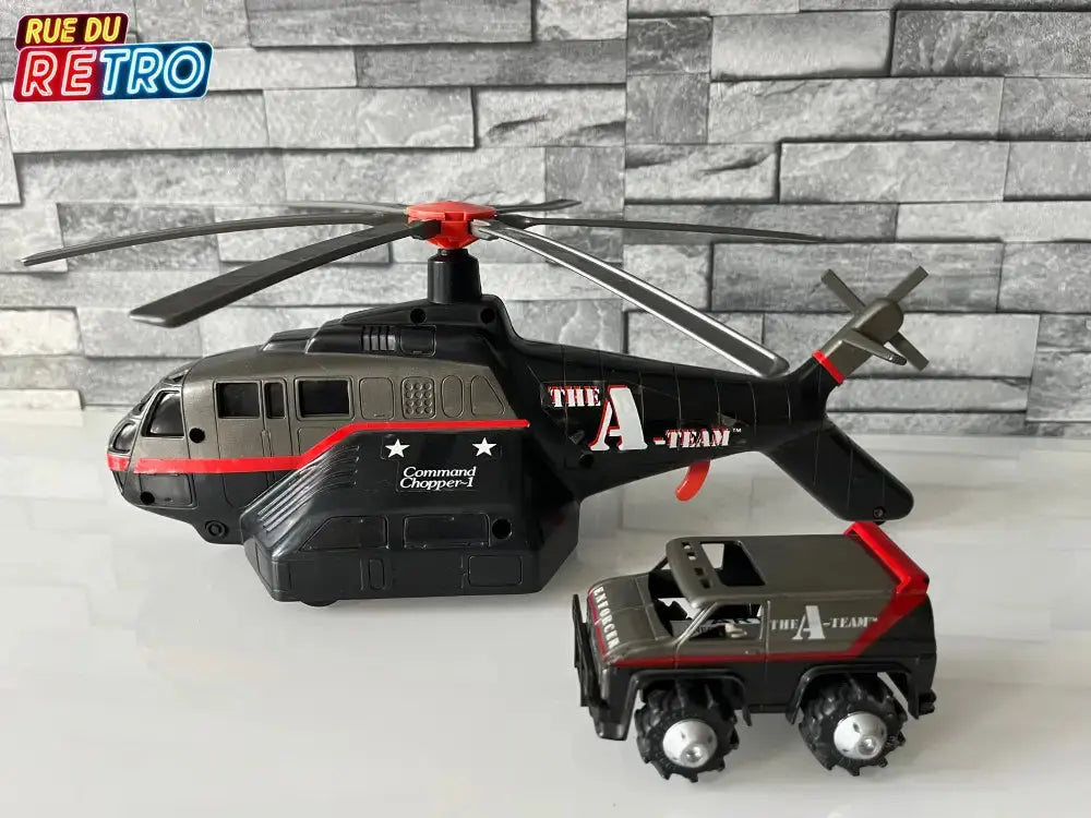 Hélicoptère L’Agence Tout Risques The A-Team Rue Du Retro