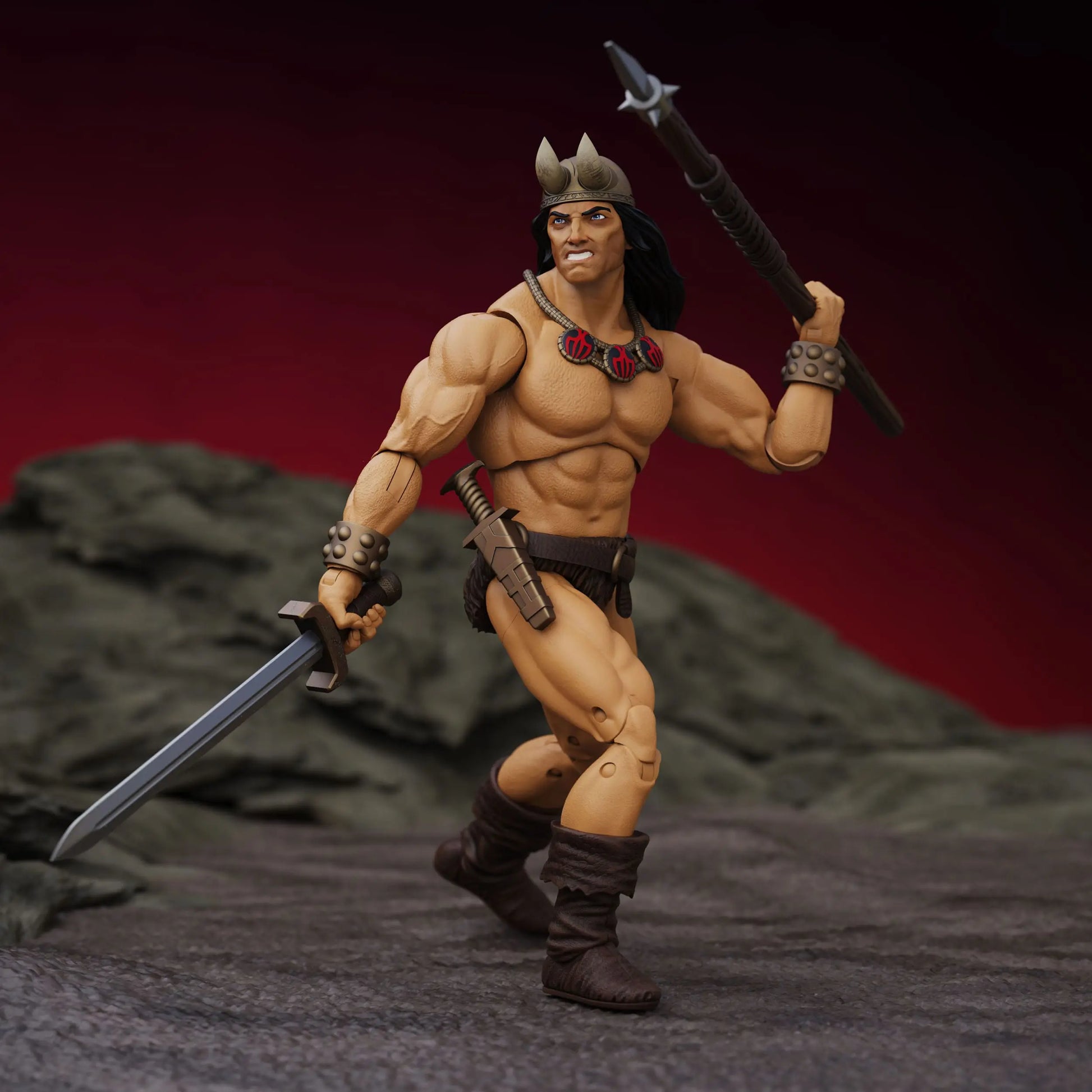 Conan le Barbare Epic H.A.C.K.S. figurine 1/18 Conan: The Barbarian Boss Fight Studio