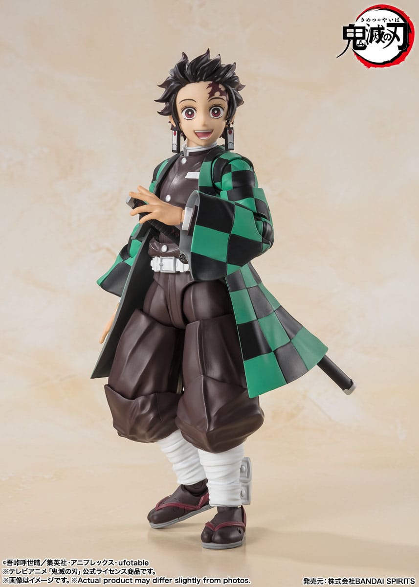 Demon Slayer: Kimetsu no Yaiba Tanjiro Kamado figurine S.H. Figuarts 14 cm Bandai Tamashii Nations