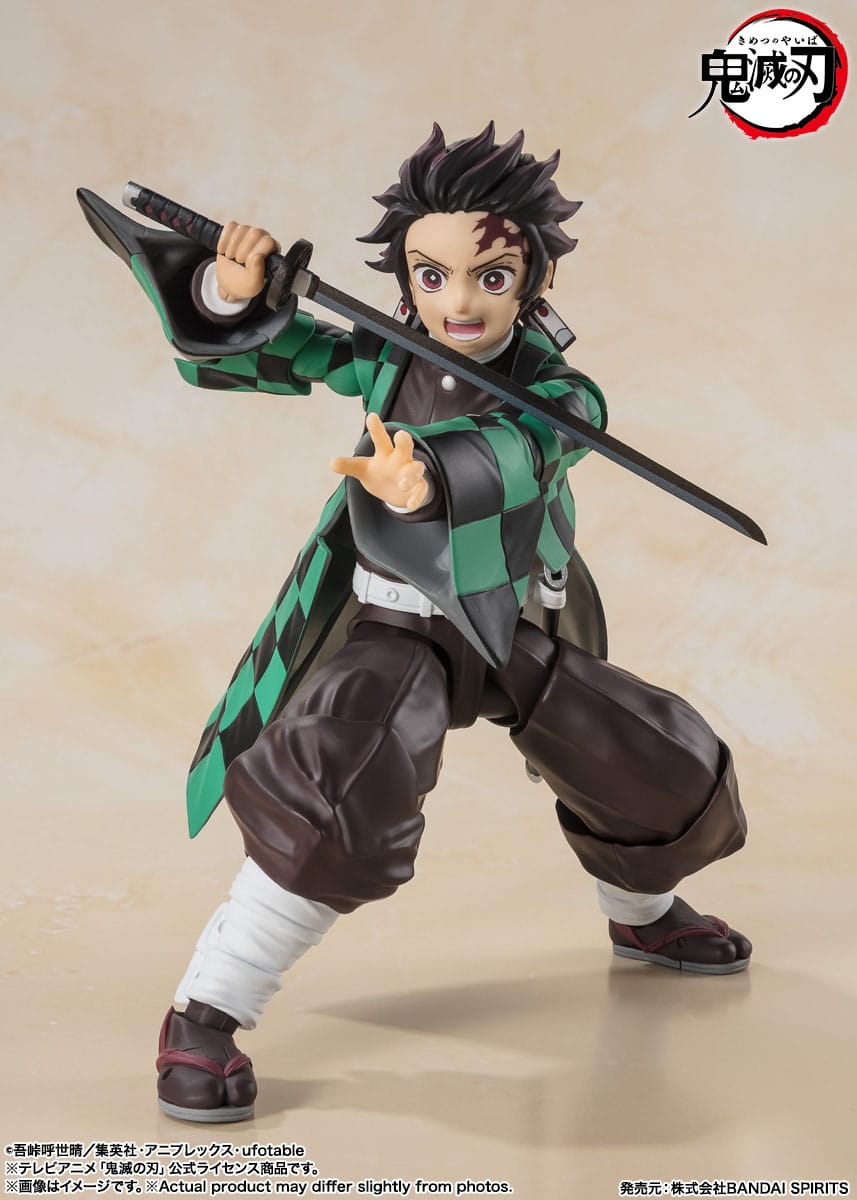 Demon Slayer: Kimetsu no Yaiba Tanjiro Kamado figurine S.H. Figuarts 14 cm Bandai Tamashii Nations