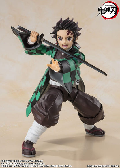 Demon Slayer: Kimetsu no Yaiba Tanjiro Kamado figurine S.H. Figuarts 14 cm Bandai Tamashii Nations
