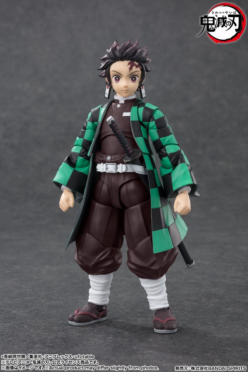 Demon Slayer: Kimetsu no Yaiba Tanjiro Kamado figurine S.H. Figuarts 14 cm Bandai Tamashii Nations