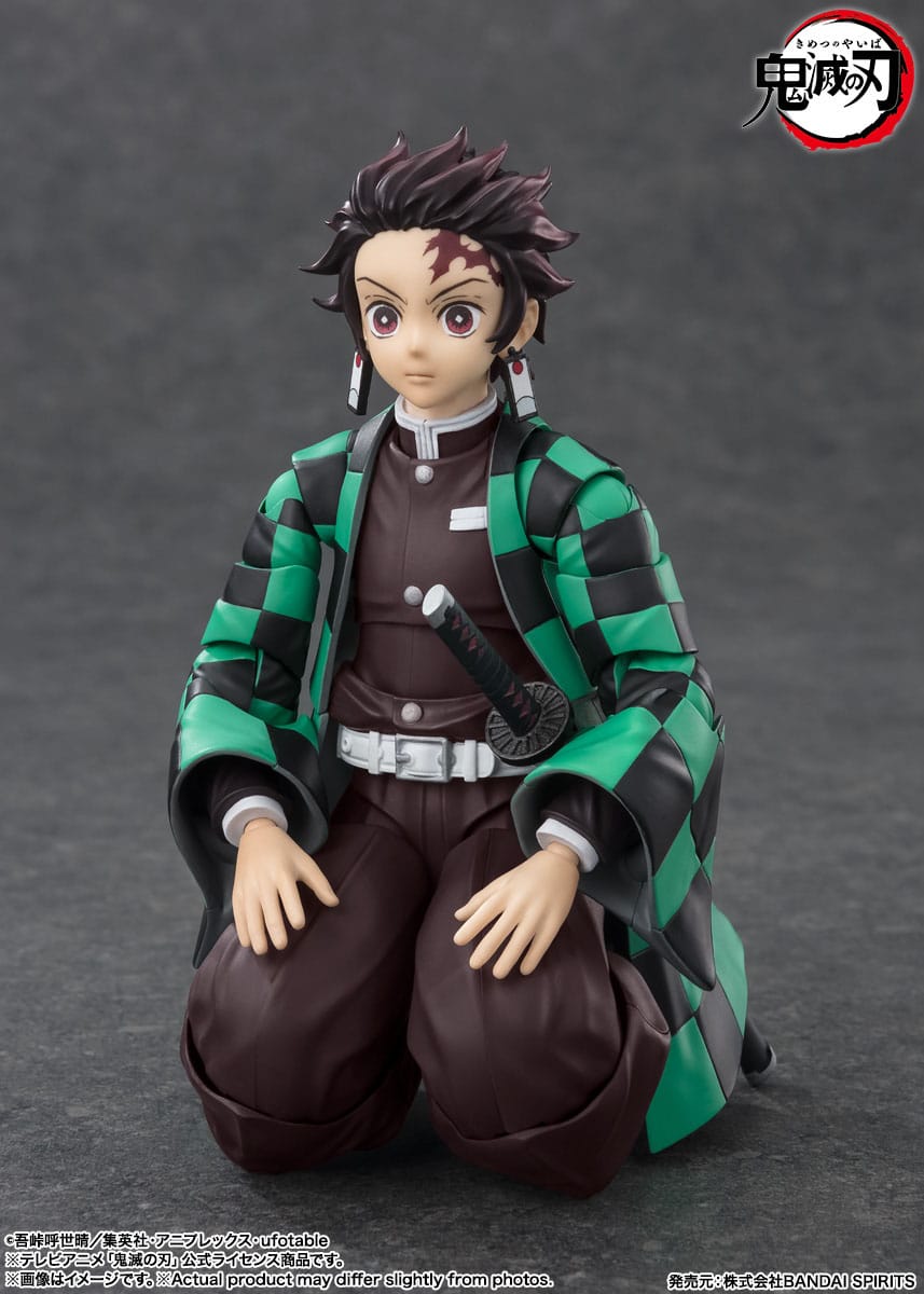 Demon Slayer: Kimetsu no Yaiba Tanjiro Kamado figurine S.H. Figuarts 14 cm Bandai Tamashii Nations